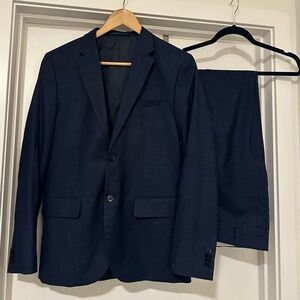 H&M navy blue suit